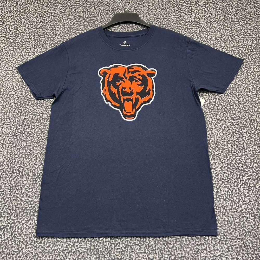 Chicago Bears Trubisky #10 Shirt Men Large Fanatics Short Sleeve Cotton New L